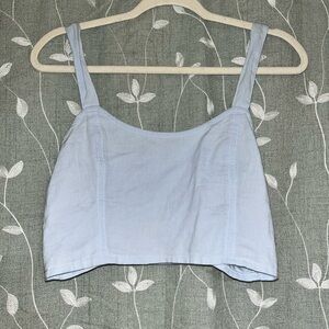 Aerie Light Blue Women's Crop Top